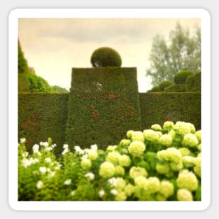 Topiary (in a French Garden) Sticker